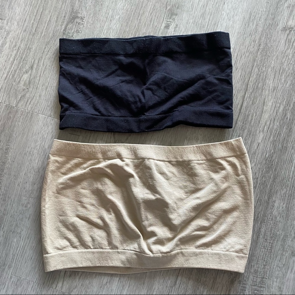 Set of 2 Bandeau Bralettes